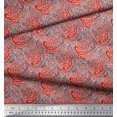 thumbnail image 2 of Soimoi Rayon Fabric Brush Stroke Abstract Print Fabric by The Yard 42 Inch Wide, 2 of 3