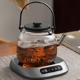 thumbnail image 3 of 1-pack, wireless coffee cup warmer with adjustable temperature settings, rechargeable portable beverage heating pad, suitable for home and office, can heat milk and tea.,White, 3 of 4