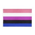 thumbnail image 1 of Pendentif Suspendu Coloré Drapeau Arc-en-Ciel Durable Décoration de Jardin, 1 of 1
