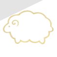 thumbnail image 1 of OUNONA Bathroom Mirror Wall Mirror Light Yellow Acrylic to Glass 1Set, 1 of 8