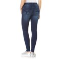 thumbnail image 3 of WallFlower Women's Ultra Skinny Mid-Rise Insta Soft Juniors Jeans (Standard and Plus), 3 of 9