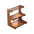 thumbnail image 2 of Étagère de Bureau à Plusieurs Niveaux pour Gobelets d'Eau et Cosmétiques, Petit Support de Rangement, Poste de Travail de Bureau, Organisation, Étagère d'Exposition à Niveaux, 2 of 6