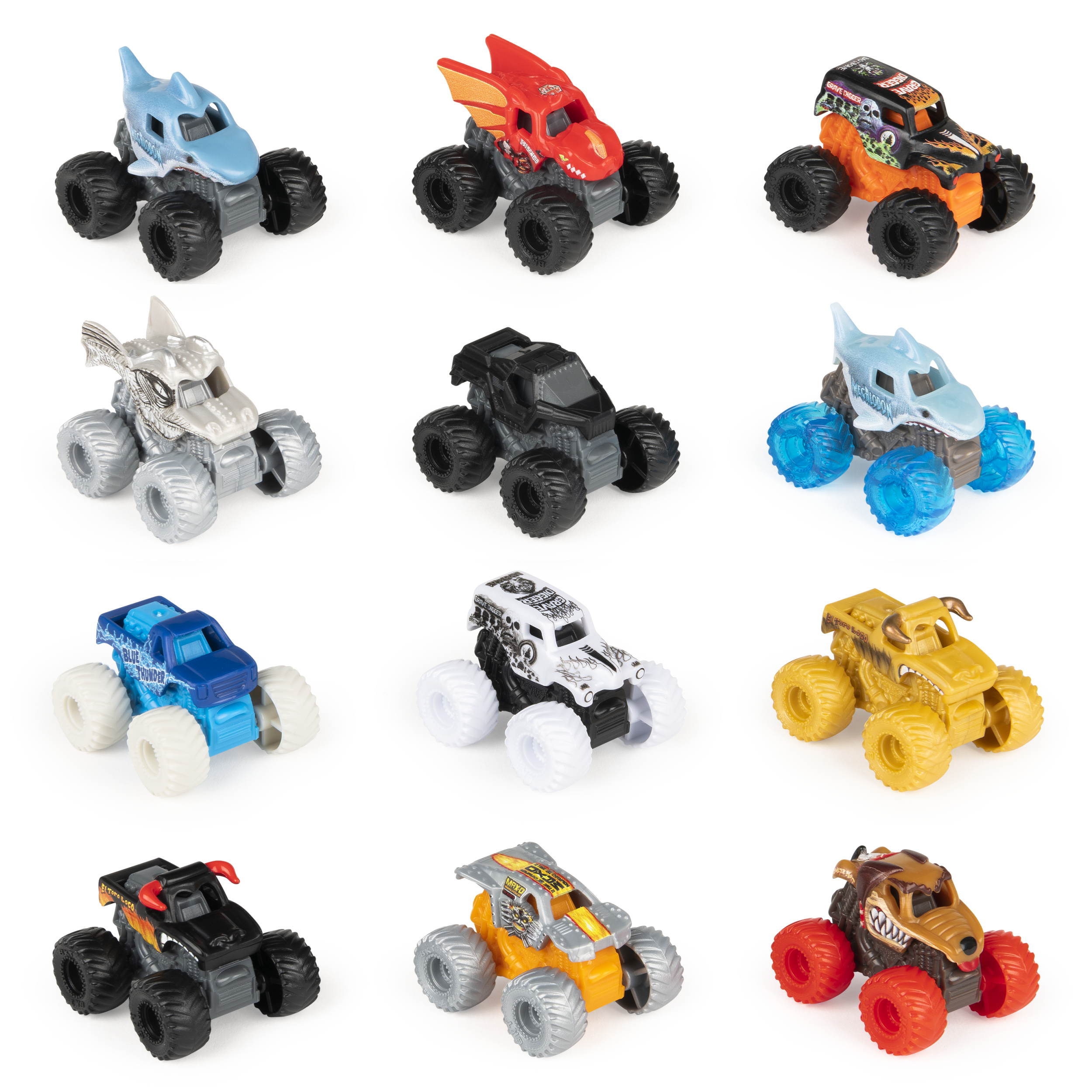 Monster Jam, Official Mini Mystery Collectible Monster Truck (Styles May Vary), 1:87 Scale, Kids Toys for Boys and Girls Ages 3+