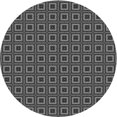 thumbnail image 1 of Ahgly Company Tapis de Zone Rond Gris Transitionnel pour Intérieur Lavable à la Machine, 6 Pieds Rond, 1 of 7