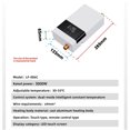 thumbnail image 1 of Electric water heater,Adjustment Wall-mounted With Wall-mounted With Led Display Temperature Adjustment Radirus Led Display Water Heater Adjustment Remote Kitchen Heater 3000w Tankless, 1 of 7