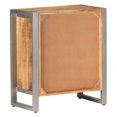 thumbnail image 3 of vidaXL Sideboard 60x35x70 cm Rough Mango Wood 1 Shelf, 3 of 4