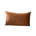 thumbnail image 2 of Rectangle Velvet Throw Pillow Cover, Waist Pillow Cushion, 30×50cm, Polyester Material, Envelope-Style Closure, Fresh Breathable, Washable, Comfortable Brushed Fabric, Suitable As Gift, 2 of 6