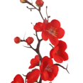 thumbnail image 4 of Artificial Plum Blossom Potted Plant In Pot Fake Home Office Table Ornaments, 4 of 9