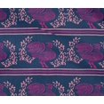 thumbnail image 4 of oneOone Cotton Flex Fabric Stripe|Leaves & Hen Block Decor Fabric Printed BTY 40 Inch Wide, 4 of 4