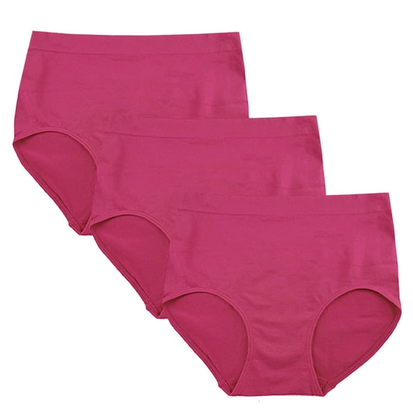 FEM Culottes pour FEMmes Sans Coutures, Culottes Couvrantes - Lot de 3