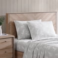 thumbnail image 4 of Stone Cottage Percale Collection Ensemble de Draps - 100 % Coton, Frais et Net, Literie Légère Qui Évacue l'Humidité, Lit Simple, Feuillage, 4 of 4