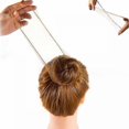 thumbnail image 1 of Postiches 100 % en Cheveux Humains, Extensions de Queue de Cheval pour des Transformations Rapides, Beigne Chignon, Faciles à Utiliser et à Ranger, Maille à Bord Élastique Invisible (20 Pcs), 1 of 4