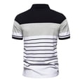 thumbnail image 4 of KIHOUT Chemises d'Été pour Hommes, Chemise Décontractée à Boutons Col Rabattu Manches Courtes Ample Noire m, 4 of 7