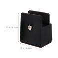 thumbnail image 2 of WRISTBIQUE 4Pcs Black Adjustable Bed Risers Furniture Lifts for Home Desk Table Chair Legs, 2 of 6