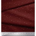 thumbnail image 3 of Soimoi Polyester Crepe Fabric Stars Shirting Print Fabric by The Yard 42 Inch Wide, 3 of 3