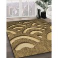 thumbnail image 3 of Ahgly Company Tapis de Zone Carré Lavable en Machine Orange Doré, 8 Pieds Carré, 3 of 7