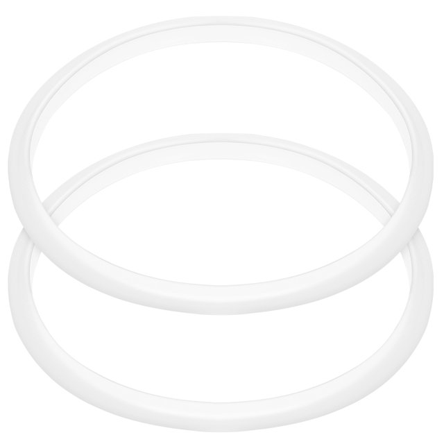 WHAMVOX 2Pcs Pressure Cooker Replacement Gasket Silicone Ring for Air Fryer and Steam Pot
