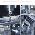 thumbnail image 3 of Thread Boring Head Shank, 60 Degree Angle C25 Time Saving Quick Removal Boring Head Straight Shank  for Milling, 3 of 8
