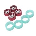 thumbnail image 1 of RCGOFOLLOW Wheel Tires RC Car Part Wear-resistant Part Rc Wheel Tires For 1/28 Wltoys K969 Drift Cars RC Upgrade Part red, 1 of 9