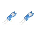 thumbnail image 2 of relayinert Marqueur de Balle de Réparation de Terrain de Golf 12x3x1.5cm 2Set Bleu Efficace et Durable, 2 of 6