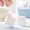 Pink, variant on VVQ Mini Stapler Portable Cute, Compact Handheld Stapler with Size 10 Staples for Office Homework, Small Lightweight Desk Stapler for Documents Paper Binding, Light Blue