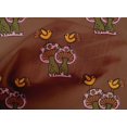 thumbnail image 4 of oneOone Cotton Poplin Fabric Bird & Mushroom Block Printed Craft Fabric BTY 56 Inch Wide, 4 of 4