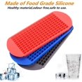 thumbnail image 3 of Mini Bacs à Glaçons en Silicone 160 Glaçons (3 Pack), 3 of 6