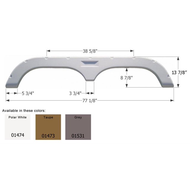 ICON Fender Skirt for 1978-1978 Fleetwood Enterprises Prowler - 01531