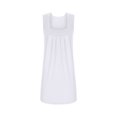 thumbnail image 4 of Birdeem Robe d'Été pour Femmes, Mode, Unie, à Encolure Carrée, Sans Manches, à Enfiler, 4 of 5