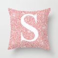thumbnail image 2 of Housse de Coussin Lettre Décorative Alphabet pour la Maison, 2 of 10