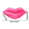 thumbnail image 3 of TIMIFIS Coussin de la Saint-Valentin Cœur d'Amour Rouge Décorations pour la Maison Housse de Coussin pour Canapé, 3 of 4