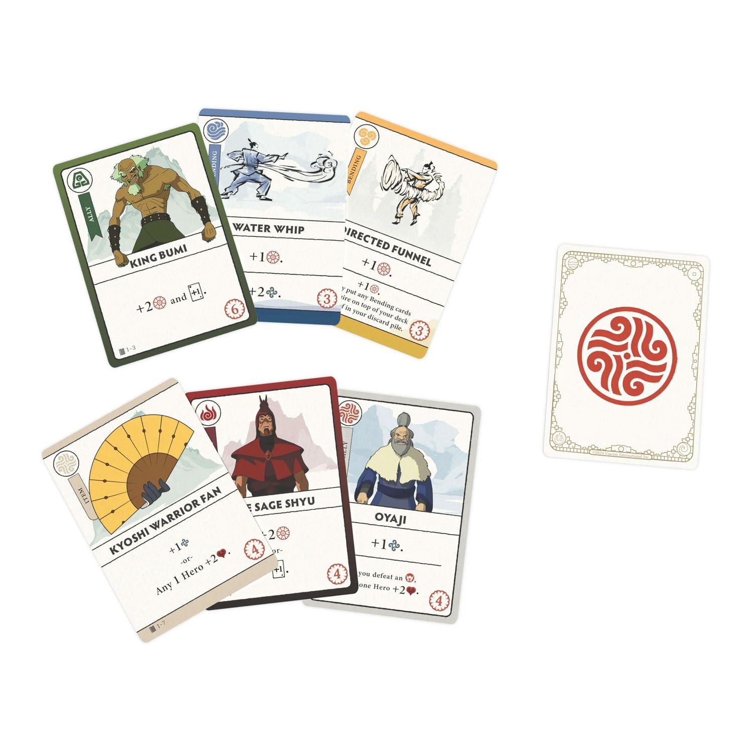 USAopoly Avatar The Last Airbender: Aang's Destiny Un Jeu De Plateau Coopérative Et Construction De Jeux