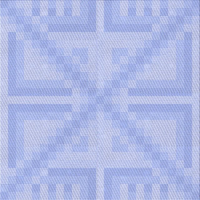 Ahgly Tapis d'Intérieur Lavable en Machine Carré Transitionnel Bleu Ciel, 8 Pieds Carré