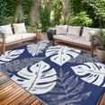 thumbnail image 1 of Tapis d'Extérieur Imperméable Réversible Moderne en Paille Plastique pour Patio, Léger, Résistant aux Intempéries, Facile à Nettoyer pour Terrasse, Jardin, Véranda, Balcon, Camping, VR, Plage, 1 of 38