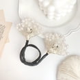 thumbnail image 1 of EGNMCR Personalized Pearl Rhinestone Hair High-end Women's Hair Princess Hairs curler, 1 of 2