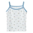 thumbnail image 1 of TZEWGL Casual Vest For Child Spaghetti Soft Under Ribbed Knit Tank Clothing For Newborns size 8-10T, 1 of 3