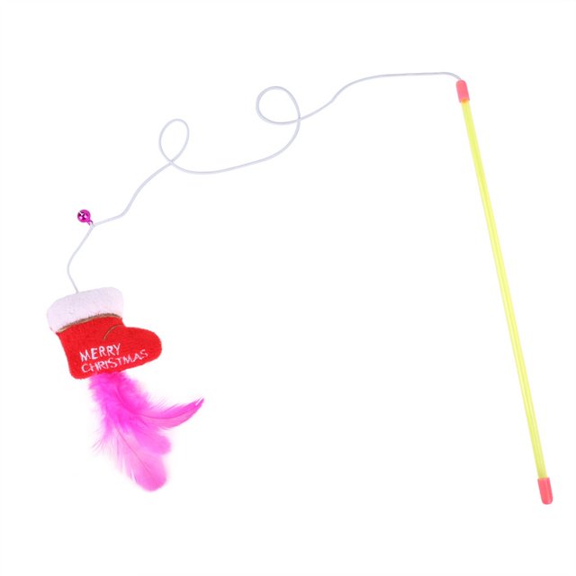 TopLLC Christmas Toys Set Toy Teaser Wand - Christmas Stocking Gift