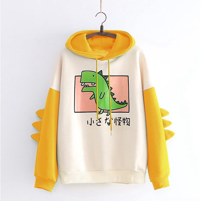 TIMIFIS Women's Casual Long Sleeve Drop Shoulder Oversized Pullover Hoodie Sweatshirt TopsFall
