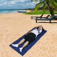 thumbnail image 2 of DYNWAVECA Tapis de Couchage de Camping Tapis d'Assise Extérieur Pliable Tapis de Plage Tapis de Siège Résistant à l'Humidité pour Randonnée Siestes de Midi Barbecue Cour Bleu Épaisseur 1,5 cm, 2 of 10