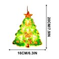 thumbnail image 3 of UsRHHA Christmas Window Lights, Hanging Decorative Lights with Battery Power, Festive Shop Home Decor, 3 of 5