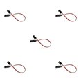 thumbnail image 2 of Wweixi Universal Model Extension Cord Wire Connectors - Premium ABS Servo Extension Cable Extension 200MM 5Set, 2 of 6
