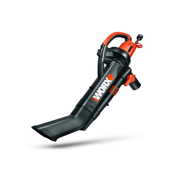WORX WG509 Corded Electric TriVac Blower/Mulcher/Vacuum & Impellar Bag and Strap