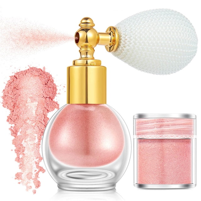 FcBaudy High-gloss Brightening Powder Spray Body Powder Spray Glitter Powder High gloss spray