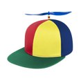 thumbnail image 1 of TOPTIE Rainbow Propeller Baeball Cap, Funny Helicopter Spinner Hat for Adult Costume, 1 of 8