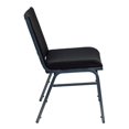 thumbnail image 4 of Bowery Hill Fabric/Metal Multipurpose Stacking Guest Chair in Black, 4 of 9
