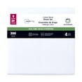 thumbnail image 3 of Mainstays 4-Piece 300 Thread Count White- CVC Cotton Blend Bed Sheet Set, Double (Adult), 3 of 5