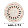 thumbnail image 1 of Tapis de Table Tissé en Lin à Isolation Thermique 10 Po x 10 Po pour Bols Chauds, Casseroles, Tasses à Thé, 1 of 5
