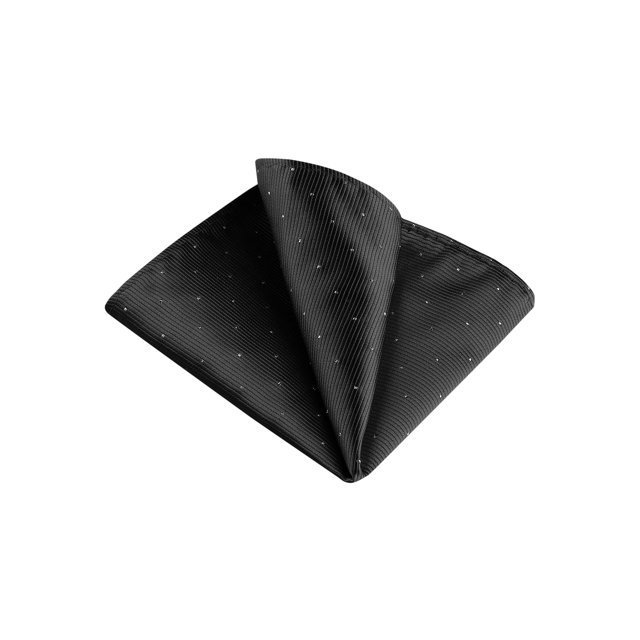 INSPIRE CHIC Men's Pocket Square Classic Self-folded Polka Dots Handkerchiefs For Wedding