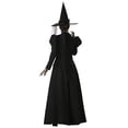 thumbnail image 2 of Women's Plus Size Black Witch Costume, 2 of 2