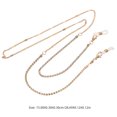thumbnail image 2 of SHOWERORO Lot de 1 Cordon de Lunettes de Mode Cordons de Lunettes Alliage Doré pour Femmes, 2 of 8